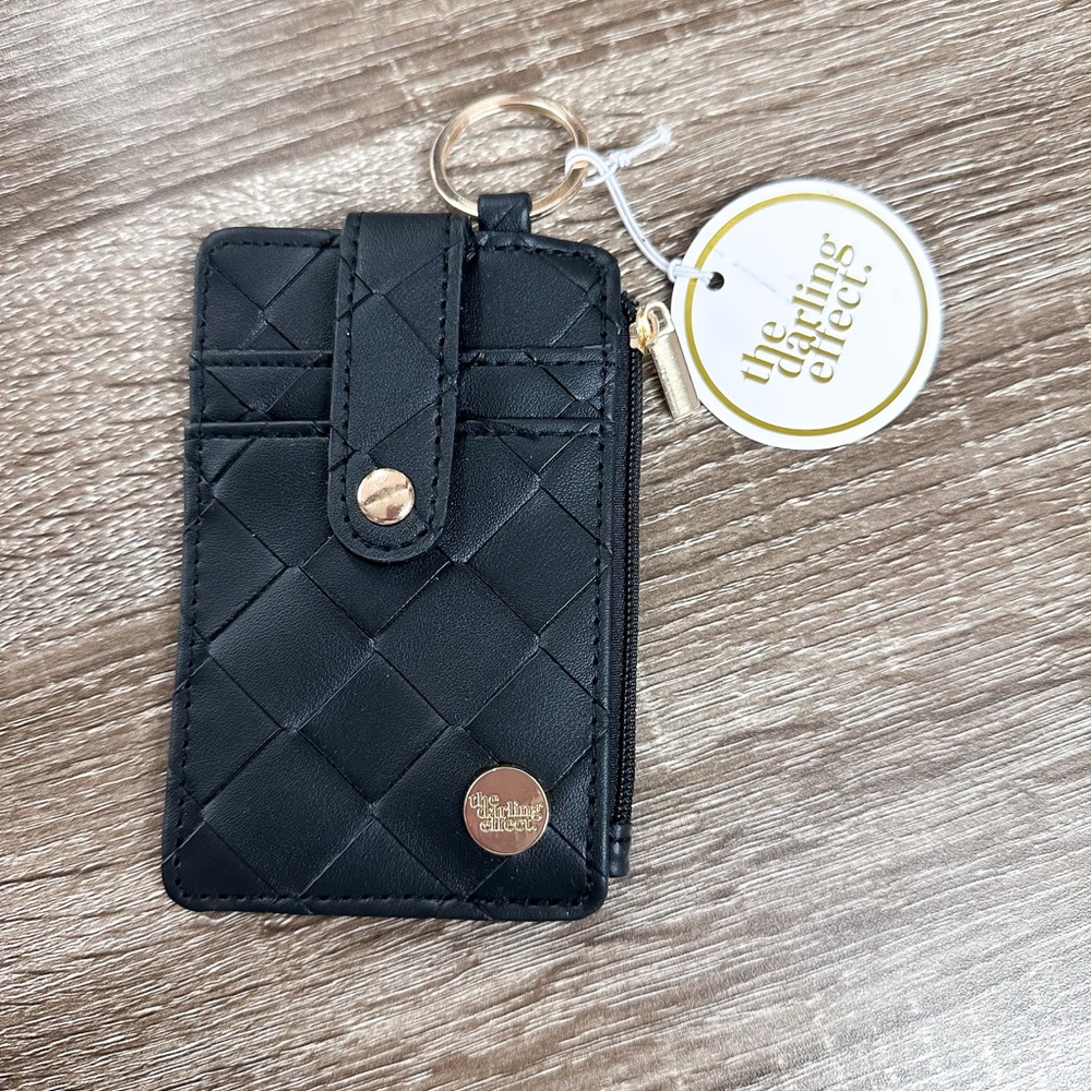 The Darling Effect - Keychain Wallet - Black - NWT